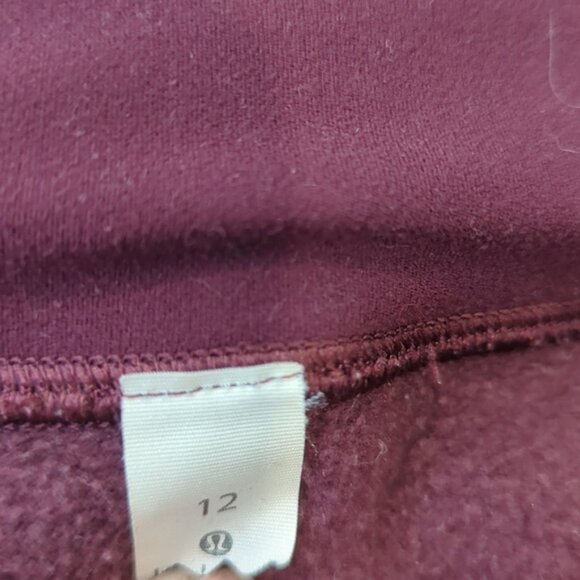 Lululemon Wunder Lounge Fleece Pant 28" *Updated Fit Dark Adobe - Picture 6 of 10